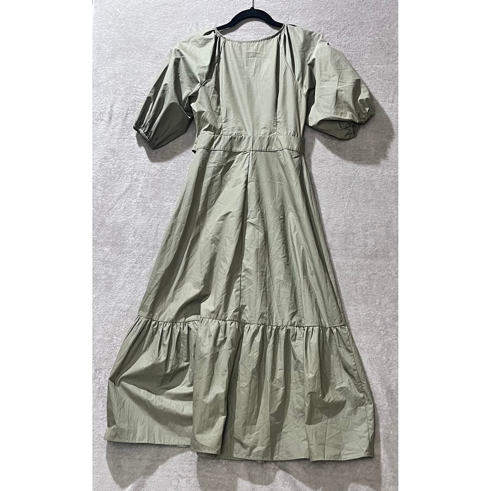 Forever 21 Wrap Dress Women Small Boho Prairie Garden Party Wedding Guest Casual - Picture 2 of 7